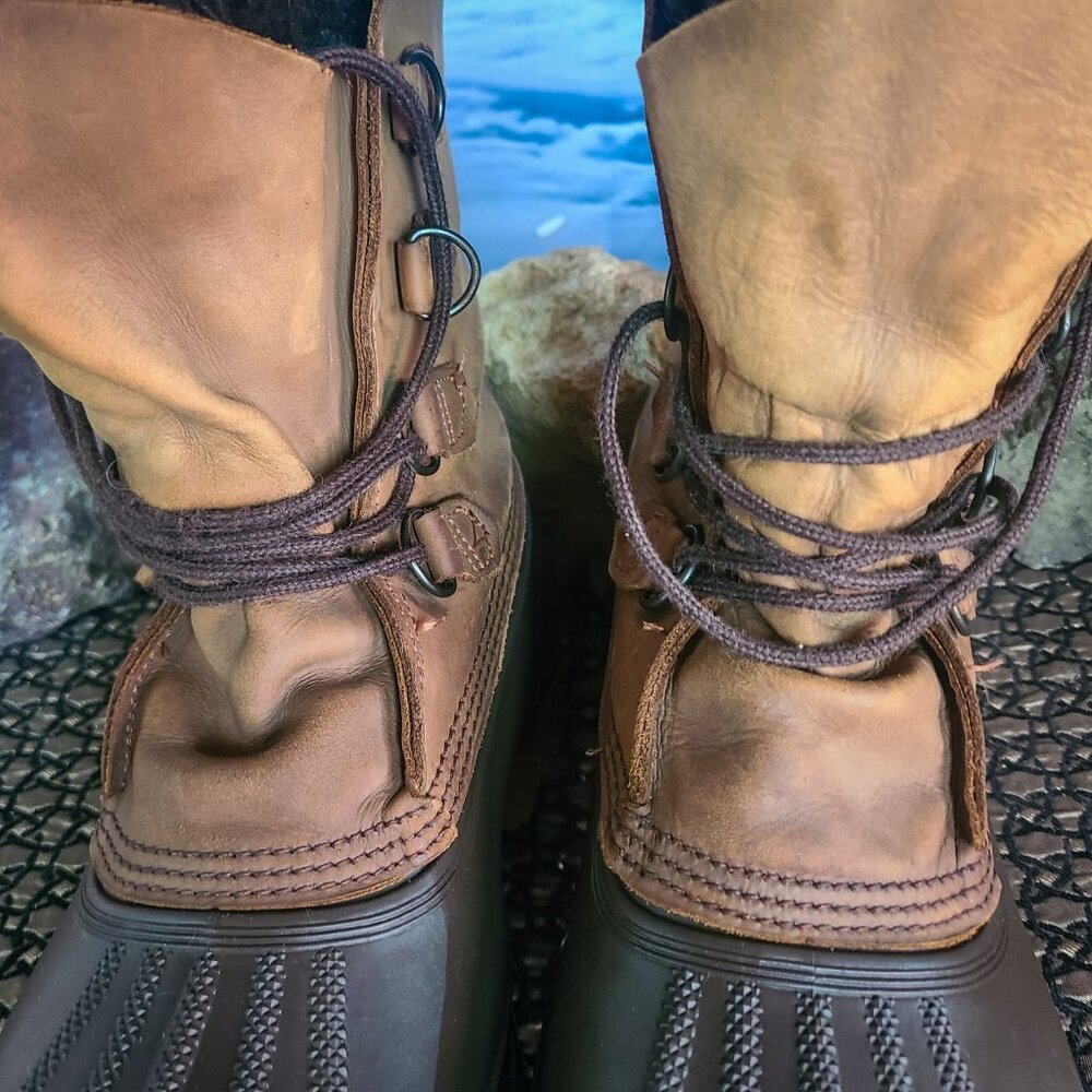 Sorel Mens BADGER Duck Boots sz 9 Canada - Picture 12 of 16